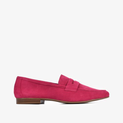 Loafer Rosa Pitaya Couro