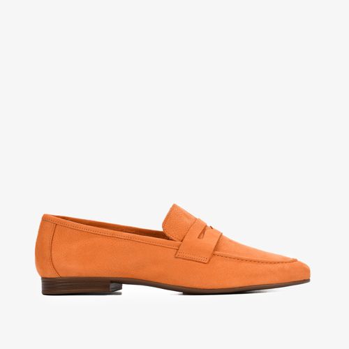 Loafer Laranja Siena Couro
