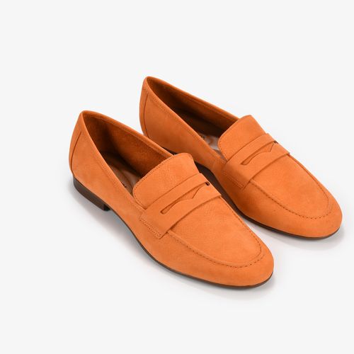 Loafer Laranja Siena Couro