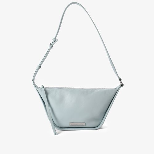 Bolsa Hobo Azul Serenity Couro