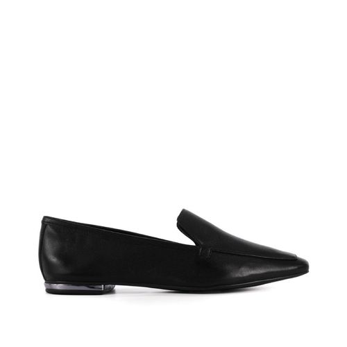 Loafer Preto Bico Fino Couro