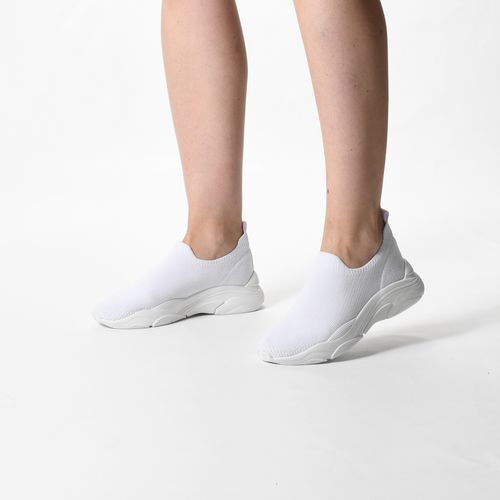 Tênis Branco Knit