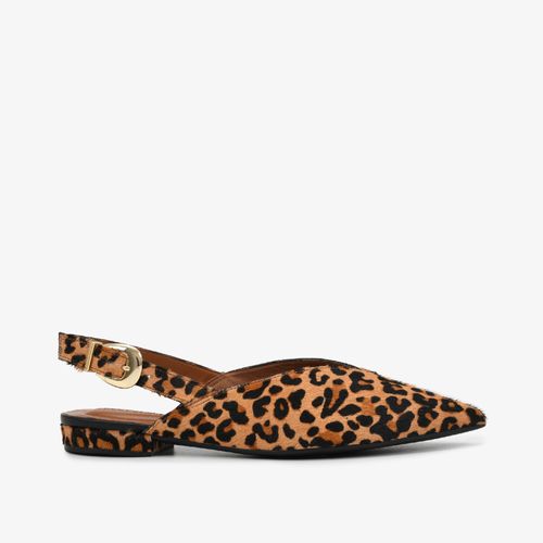 Sliangback Animal Print Leopardo Couro