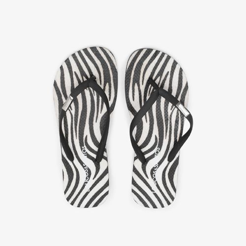 Flat Animal Print Zebra Injetado Loucos & Santos