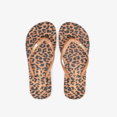 Flat Animal Print Leopardo Injetado Loucos & Santos