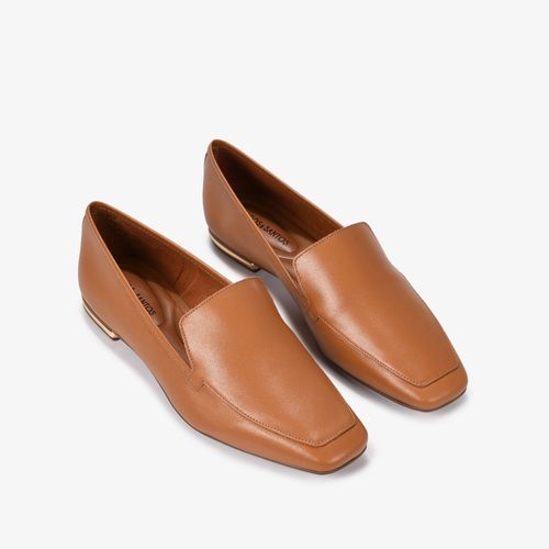 Loafer Caramelo Couro
