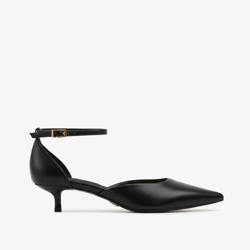 Scarpin Preto Couro