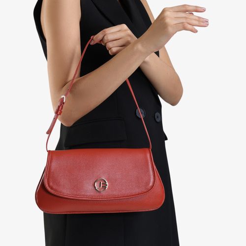 Bolsa Baguete Caramelo Argila Couro